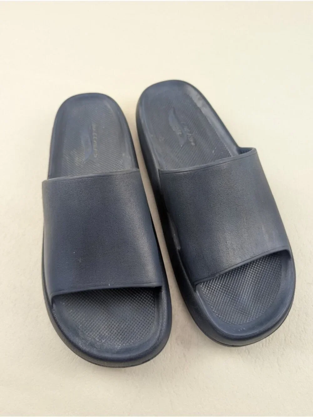 Skechers Foamies Arch Fit Horizon Sandal Mens 11 Blue Slip On Slide Comfort